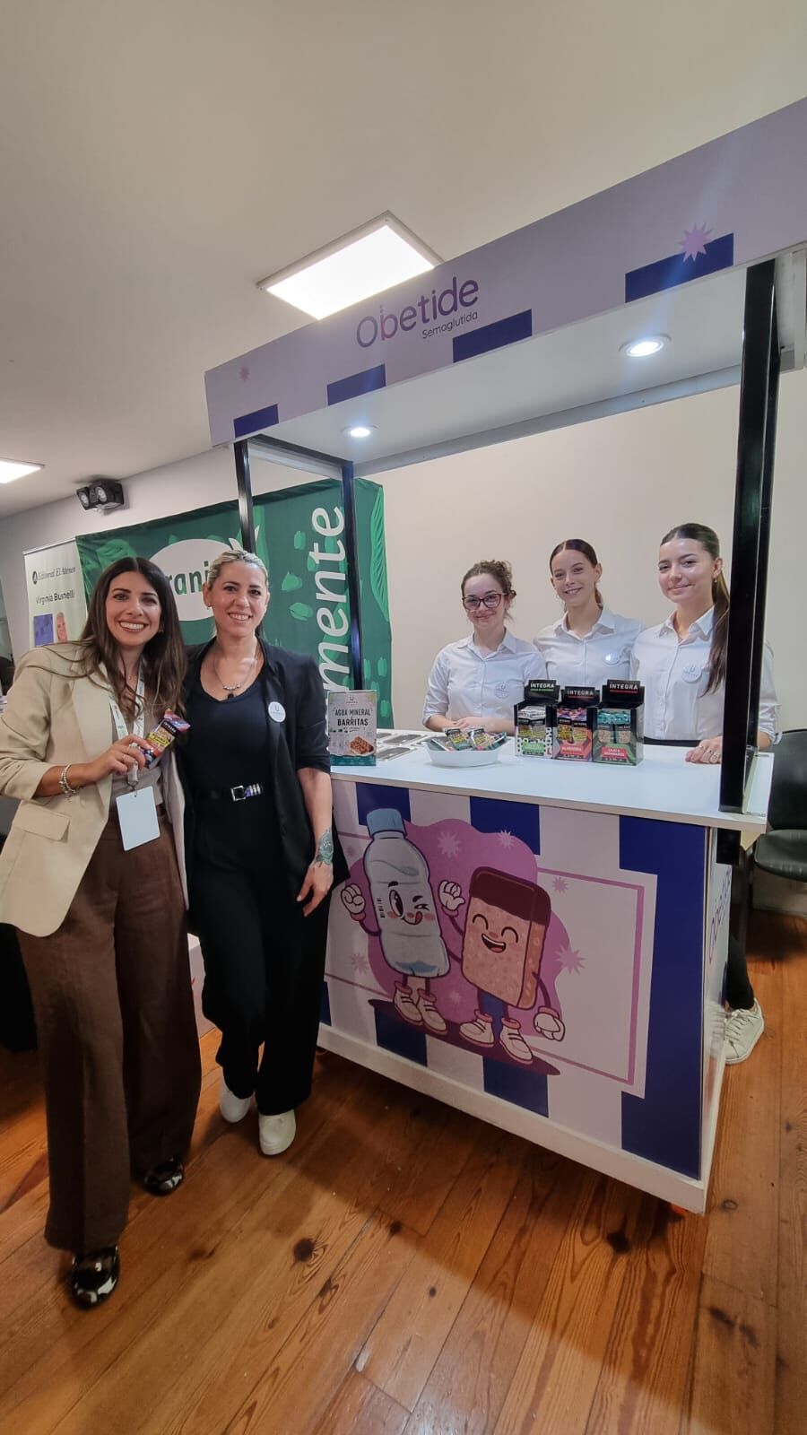 Equipo de Urbano Eventos en las Jornadas Argentinas de Nutrición