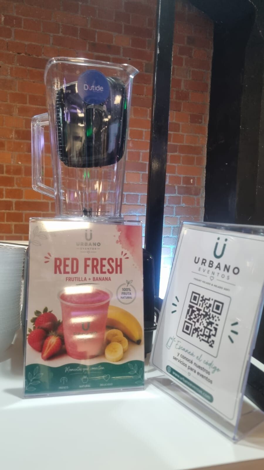 Red Fresh: frutilla y banana